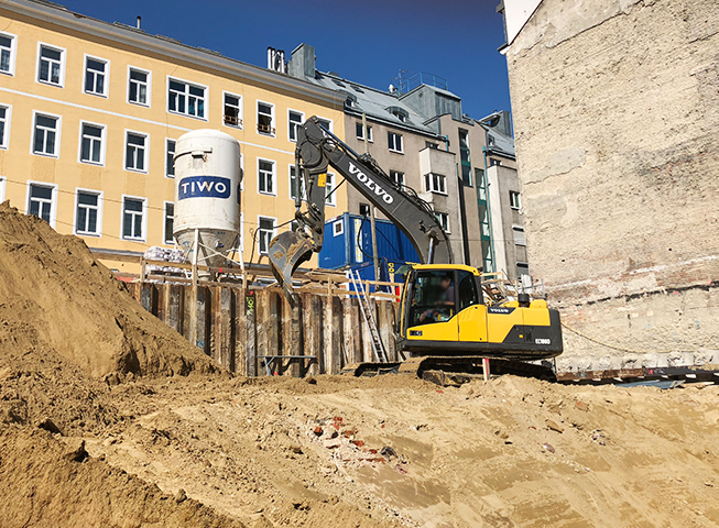 Baufortschritt Paulusgasse