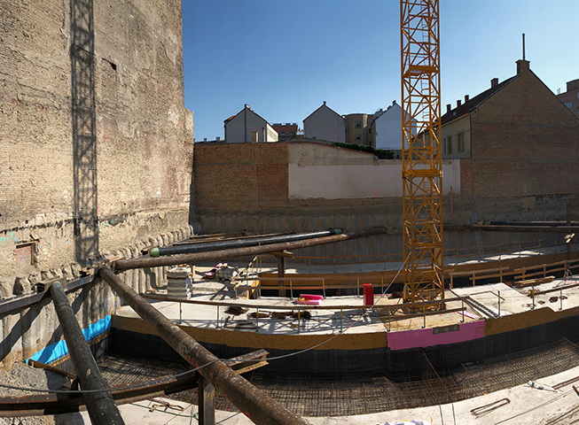 Baufortschritt Paulusgasse